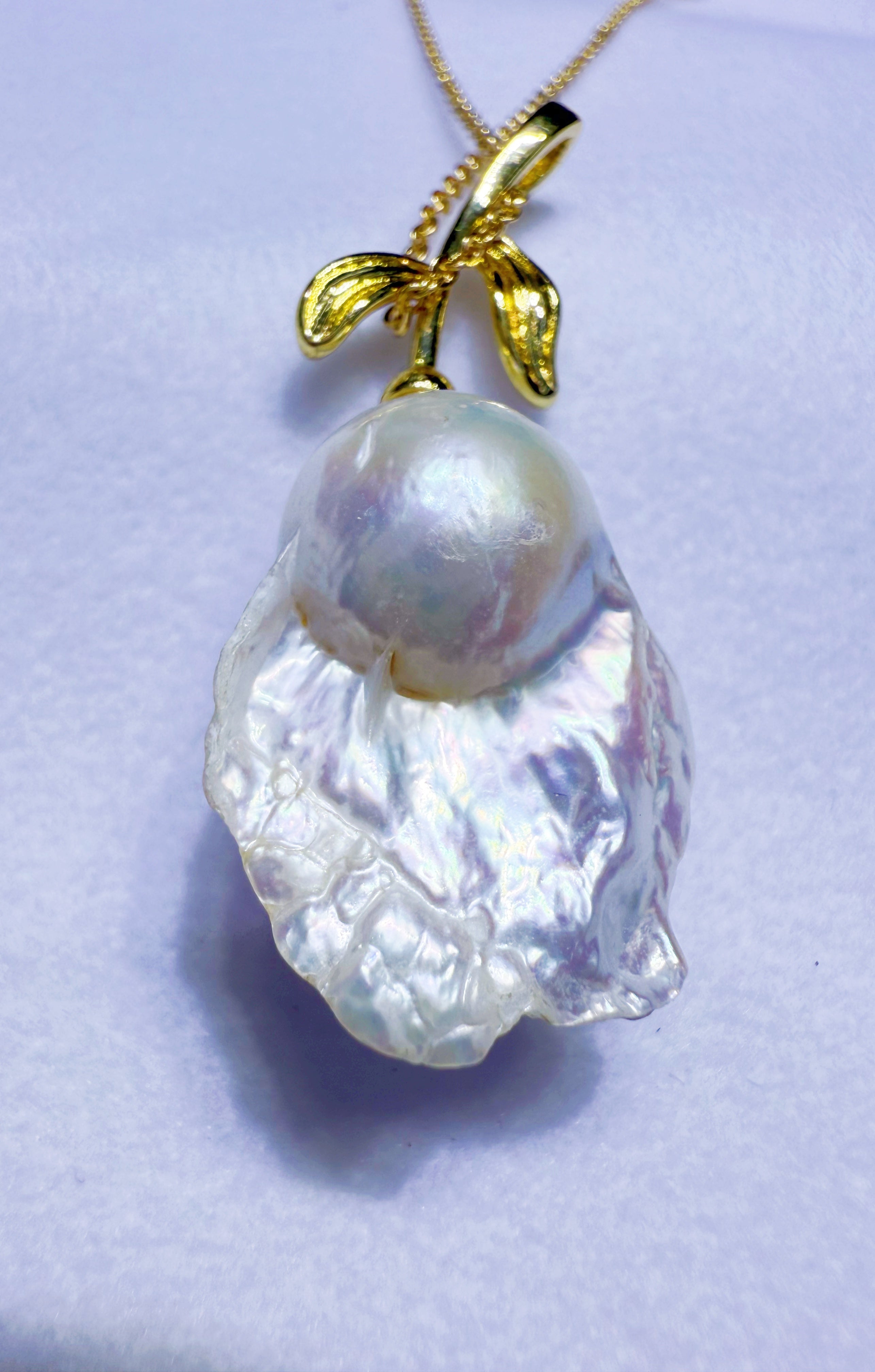 Natural Freshwater Baroque Pendant