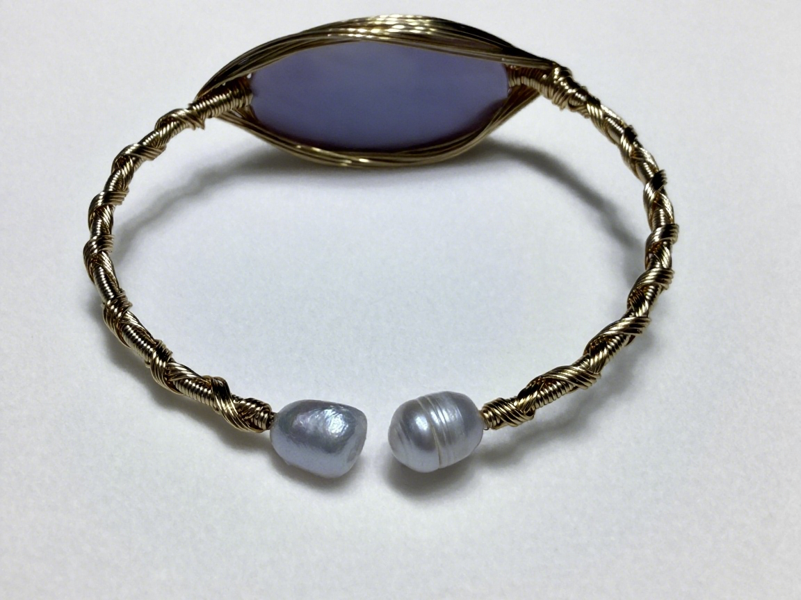 Mabe Pearl Bracelet (Tricolor)