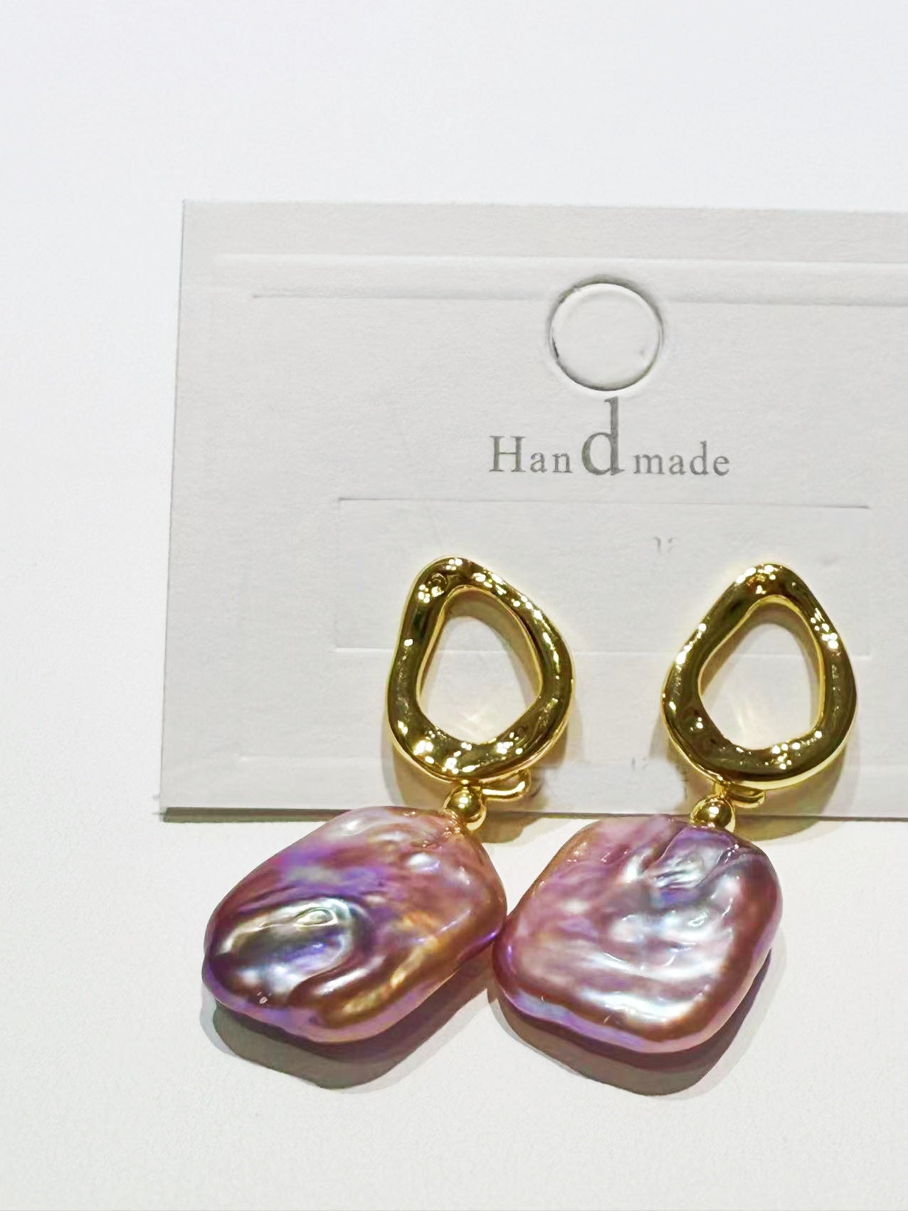 Purple Baroque Fashion Earrings