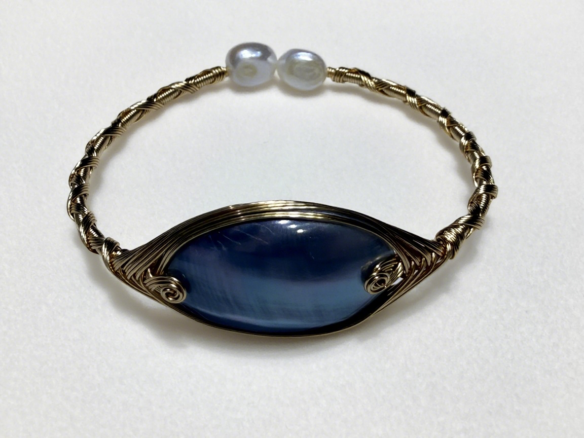 Mabe Pearl Bracelet (Tricolor)
